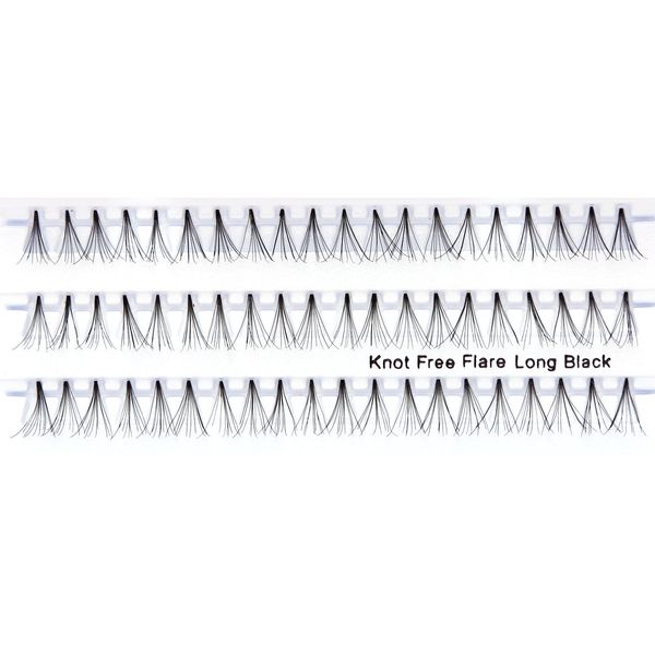 Christina Eyelashes - Knot Free Flare (Long 6pack)