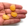 Orange Calcite A-Grade Small Crystal Tumbled Stones - 3 Pc