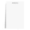 Personalized Simple Stationery Notepad with 50 Tear Off Sheets, Notepad for Do List