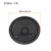 sourcing map 1W 8 Ohm DIY Magnetic Speaker 57mm Round Shape Replacement Loudspeaker