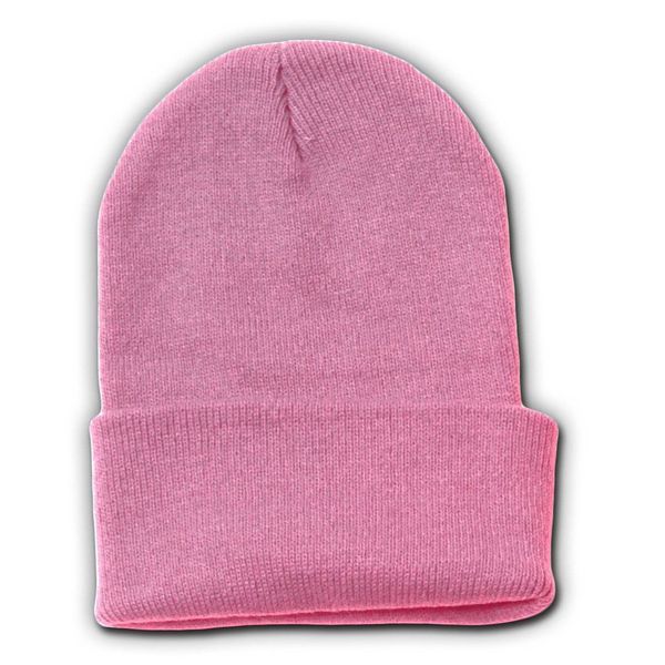 TOP HEADWEAR New Solid Winter Long Beanie - Light Pink 1pc