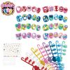 EPOCH AQ-N07 Aqua Nail Glitter Nail Tip Set