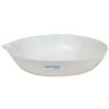 Cole-Parmer Evaporating Dish, Porcelain, Flat Form, 50 mL, 6/pk