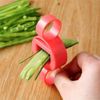 Strong Mini Runner Bean Slicer Cutter 2 Pcs Bean Slicer for Stringing Cutter Fast Bean Cutting Easy to Clean