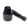 Mesee 0.5-3mm Keyless Drill Chuck Conversion Tool 1/4'' Hex Shank Quick Change Chuck Converter Adapter for Electric Screwdriver Drill