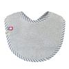 Bib Bib, Adjustable Size, Imabari Towel, 2-4) striped grey