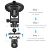Pixelman Rear Camera Mount(2 Pcs),Universal Rear Window Camera Mount,Adjustable Back Windshield Backup Camera Mount,Dash Cam Rearview Camera Bracket,Car Recorder Mirror Cam Reverse Camera Holder