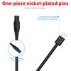 MEROM Charger Cable Compatible with Brightup Beard Trimmer Hair Clippers USB Cable Compatible with Brightup Beard Trimmer Body Mustache Nose Ear Facial Cutting Groomer, Electric Shaver Power Cord