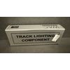 WAC Lighting LLE Live End Power Feed For L-Track Systems, White