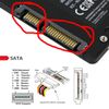 CY Slim Type Mini Pci-e mSATA SSD to 2.5" SATA 3.0 22pin HDD Adapter Hard Disk PCBA