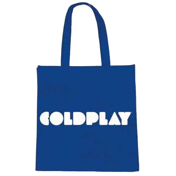 Borsa Shopping Logo (Eco Tote Bag Azzurra)