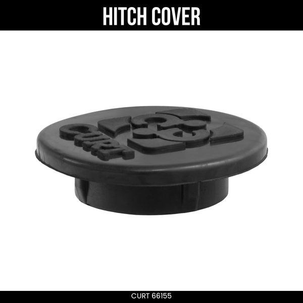 CURT Black Rubber Gooseneck Hitch Cover Replacement Part 66155