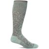 Sockwell Women's Damask Moderate Graduated Compression Sock, Air - M/L