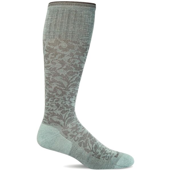 Sockwell Women's Damask Moderate Graduated Compression Sock, Air - M/L