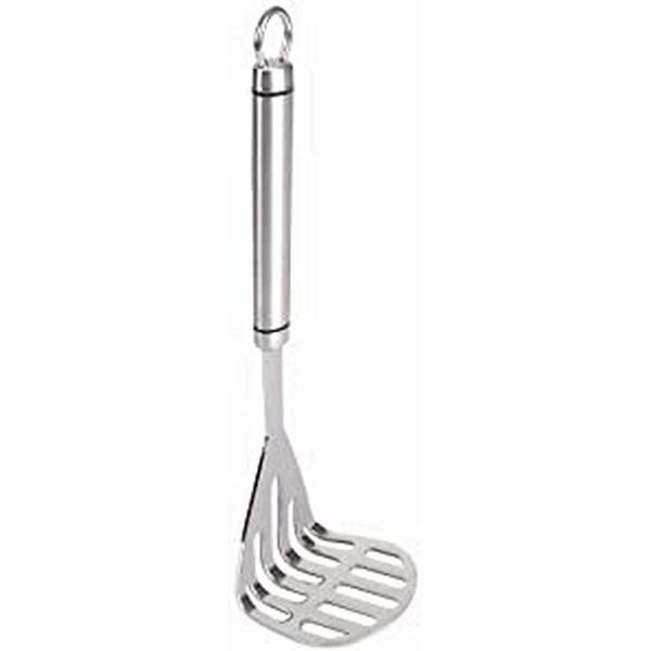 KitchenCraft KCPROM Professional Potato Masher, Stainless Steel, 26 cm, Silver