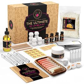 CraftZee Lip Balm Making Kit - DIY Lip Gloss Kit with Natural Beeswax, –  EveryMarket