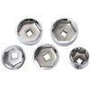 5pc 3/8" Drive Oil Filter Remover Socket Set Universal Wrench Tool Kit