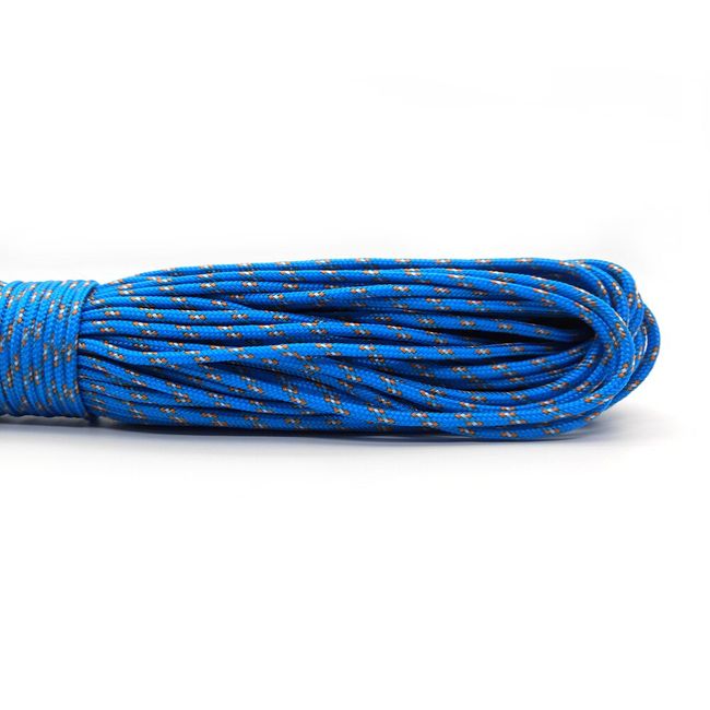 100 Colors Paracord 2mm 50FT Rope 1 Strand Paracorde cord Outdoor Survival  Equipment Clothesline DIY Bracelet