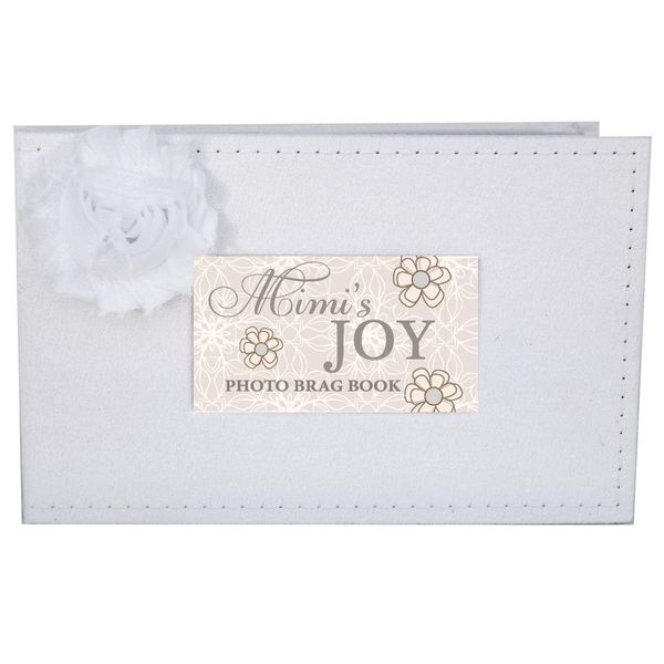 Mimi ​Joy Grandchildren Photo Album for New Grandparent, Sentimental Baby Shower Keepsake for ​Mimi, Mother's Day or​ Mimi Birthday Present