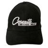 1963-1967 Corvette C2 Sting Ray Hat- Black Adjustable