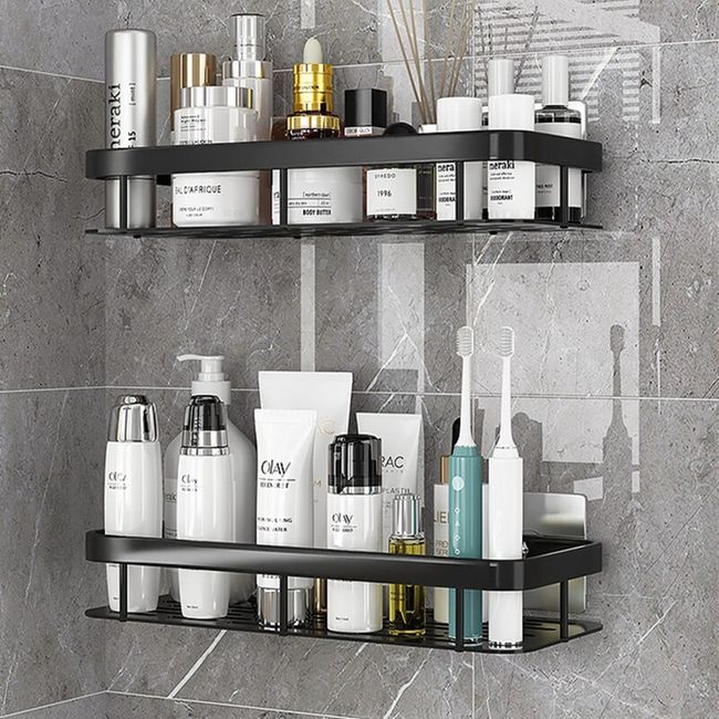 Bathroom Shelves Shampoo Holder Corner Storage Rack Shower Shelf