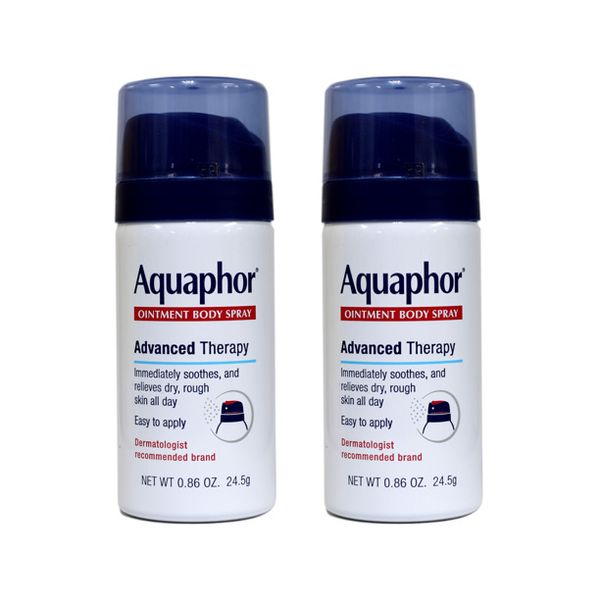 2-AQUAPHOR OINTMENT BODY SPRAY .86 OZ EACH TRAVEL SIZE NEW