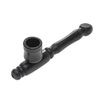 Small Handmade Wooden Tobacco Pipe (Black)