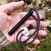 Coopers Bay Hexalite Mini - Compact Ferro Rod Fire Starter - 6-Sided Hex Shape & Ceramic Striker