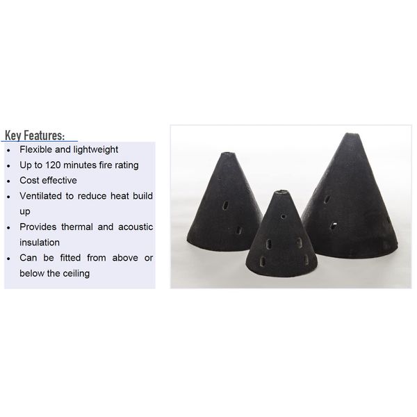 TENMAT FF109 Downlighter Cover 200x200mm