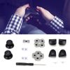 Vbestlife Conductive Rubber Pad for PS5, Replacement PS5 Gaming Controller Components Processing Controller Replacement Kit with Repair Kit