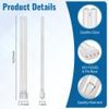 2PK - 36W UV Ultraviolet 2G11-4 Pin Base Algae Bacteria Clarifier Bulb