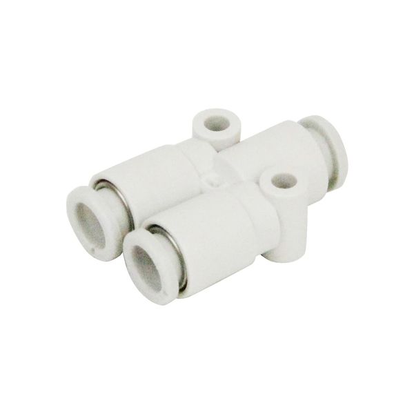 SK11 One-Touch Pipe Fitting Union Wy for 0.2 inch (6 mm) Hose KQ2U06-00A