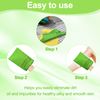 12 Pieces Korean Body Scrub Exfoliating Cloth Italy Towel Korean Style Exfoliating Mitt Korean Style Scrubbing Cloth Bath Body Exfoliating Scrub Towel(Yellow, Green, Blue, Pink, Large)