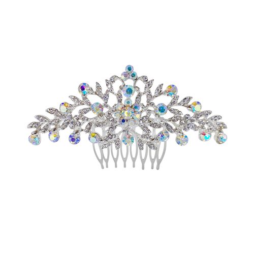 01 Vintage Rhinestone Crystal Wedding, Bridal or Prom Hair Comb