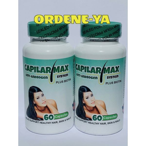 Capilar Max Anti-Androgen Plus Biotin 120 caps System Hair Care