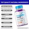 Primo TRT Men's Gummies Advanced Pro Formula Chewable Supplement 120 Gummies