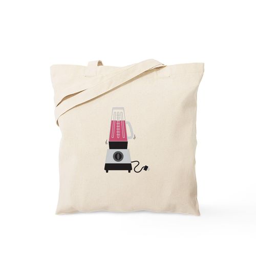 CafePress Smoothie Blender Tote Bag Reusable Natural Beige Canvas Shopping Bag