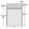 Fukusuke Industry Barrier Static Protection OP YZ Type Standard Bag No.5 (1,200 Sheets)