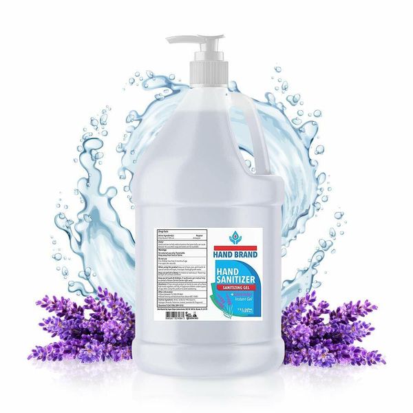 Advanced Hand Sanitizer GEL W/ Aloe & Vitamin E Gallon 4pk