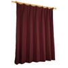 Order Curtain Shape Memory Processing Blackout Curtains Wine Width 95cm Length 115cm Hook A Washable Drape Set A-763545