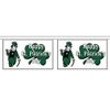 Happy St Patricks Day (White) Small HORIZONTAL Bunting (10 flags) 3m