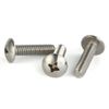 #8-32 x 1 Truss Head Machine Screws, Full Thread, 18-8 Stainless Steel, Quantity 100