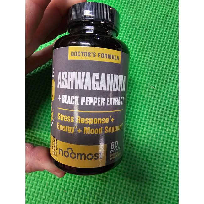 Noomost Doctor's Formula Ashwagandha + Black Pepper Extract 60 Caps exp-2/2026