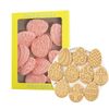 Easter Cookie Cutter Set,10 Pieces 3D Plastic Easter Egg Stampers Set, Biscuit Cutters for Easter DIY Baking