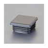 50x50mm Square Protective Cap Black/20 pcs EA983FP-215 1 Case (20 Pack)