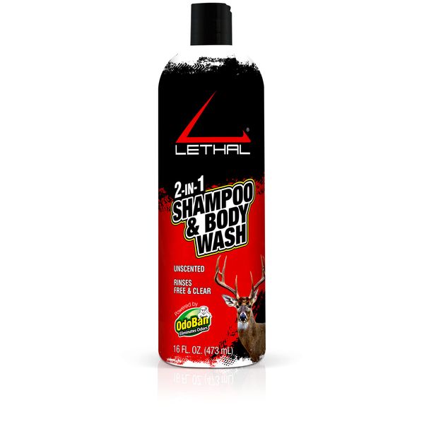 Lethal ProHunting Shampoo and Body Wash, 16-Ounce