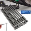 8PCS Torx & Hex Security Bit Set - Magnetic Screwdriver Tips Professional