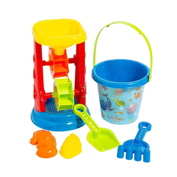 Fun Express Sand Toy Playset - 6 Pc