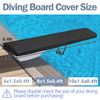 TWAKAP Pool Diving Board Cover, 8ft, Black
