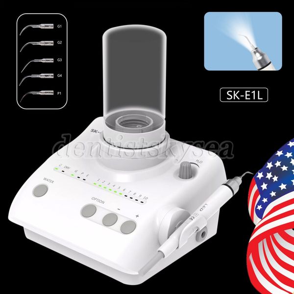 Dental Ultrasonic Piezo Scaler LED Handpiece Bottle+ Water Supply